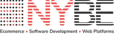 Nieuw logo NYBE zwart rood